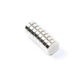 Dünya Magnet 10 Adet Çap 10Mm X Kalınlık 3Mm Yuvarlak Süper Güçlü Neodyum Mıknatıs