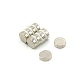 Dünya Magnet 10 Adet Çap 15Mm X Kalınlık 5Mm Yuvarlak Süper Güçlü Neodyum Mıknatıs