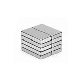 Dünya Magnet 10 Adet - Köşeli Neodyum Mıknatıs, Süper Güçlü Magnet, 20X10X3 Mm, N35 Kalite