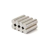 Dünya Magnet 10 Adet Neodyum Mıknatıs 7 X 1,5 Mm Yuvarlak Magnet