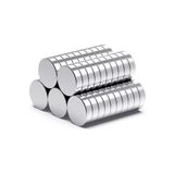 Dünya Magnet 10 Adet, Yuvarlak Neodyum Mıknatıs, 10X3 Mm, Güçlü Magnet