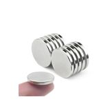 Dünya Magnet 10 Adet - Yuvarlak, Neodyum Mıknatıs, 20X3 Mm, Güçlü Magnet, N35 Kalite
