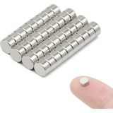 Dünya Magnet 10 Adet - Yuvarlak Neodyum Mıknatıs, Çap: 5x3 Mm, Güçlü Magnet, N35 Kalite - Genel