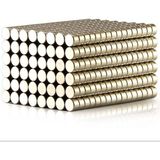 Dünya Magnet 100 Adet 5x3 mm Yuvarlak Güçlü Neodyum Mıknatıs Çap: 5 mm x Kalınlık: 3 mm - Gümüş