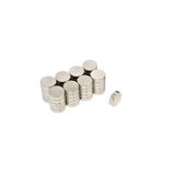 Dünya Magnet 100 Adet Çap 10Mm X Kalınlık 3Mm Yuvarlak Süper Güçlü Neodyum Mıknatıs