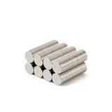 Dünya Magnet 100 Adet - Yuvarlak Neodyum Mıknatıs, 7X1,5 Mm, Güçlü Magnet, N35 Kalite