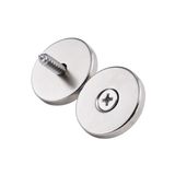 Dünya Magnet 2 Adet 30Mm X 10/5Mm X 6Mm Havşa Delikli Güçlü Neodyum Mıknatıs