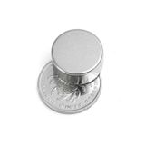 Dünya Magnet 2 Adet Çap 20Mm X Kalınlık 10Mm Yuvarlak Süper Güçlü Neodyum Mıknatıs