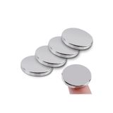 Dünya Magnet 2 Adet Çap 20Mm X Kalınlık 2Mm Süper Güçlü Yuvarlak Neodyum Mıknatıs Magnet