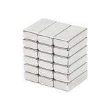 Dünya Magnet 2 Adet Köşeli Güçlü Neodyum Mıknatıs Boy: 20 x En: 10 x Kalınlık: 5 mm