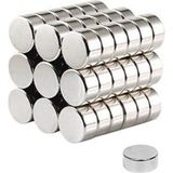 Dünya Magnet 2 Adet Neodyum Mıknatıs Yuvarlak D15X5 mm Deney Mıknatısı - 1 Adet - Renkli