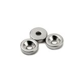 Dünya Magnet 20 Adet 10Mm X 3Mm Havşa Delikli Güçlü Neodyum Mıknatıs