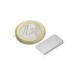 Dünya Magnet 20 Adet 20Mm X 10Mm X 1Mm Köşeli Süper Güçlü Neodyum Mıknatıs