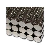 Dünya Magnet 20 Adet Çap 8 mm x Kalınlık 5mm Yuvarlak Süper Güçlü Neodyum Mıknatıs