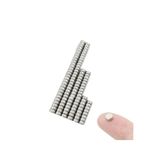 Dünya Magnet 20 Adet - Yuvarlak Neodyum Mıknatıs, 4X2 Mm, Güçlü Magnet, N35 Kalite