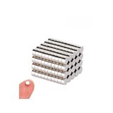 Dünya Magnet 20 Adet - Yuvarlak Neodyum Mıknatıs, 5X1,5 Mm, Güçlü Magnet, N35 Kalite
