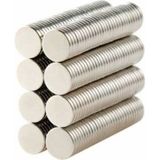 Dünya Magnet 25 Adet 5X1MM Yuvarlak Mini Neodyum Mıknatıs Magnet - 1 Adet - Renkli