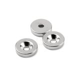 Dünya Magnet 3 Adet D15M X 10/5,5Mm X 3Mm Havşa Delikli Güçlü Neodyum Mıknatıs