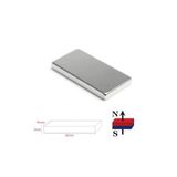 Dünya Magnet 30 Adet 20Mm X 10Mm X 2Mm Köşeli Güçlü Neodyum Mıknatıs N35