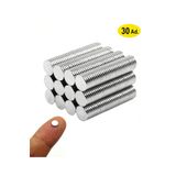 Dünya Magnet 30 Adet, Yuvarlak Neodyum Mıknatıs, 5X1 Mm, Mini Neodyum, Güçlü Magnet