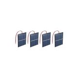 Dünya Magnet 4 Adet Güneş Paneli Solar Panel 3,5V 1W 200 Mah Arduino Güneş Enerjisi Batarya Güneş Pili