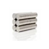 Dünya Magnet 40 Adet 12X3 Mm Yuvarlak Güçlü Neodyum Mıknatıs