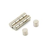 Dünya Magnet 5 Adet 10X10 Güçlü Silindir Neodyum Mıknatıs Magnet
