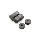 Dünya Magnet 5 Adet 18Mm X D5Mm X 10Mm Ferrit Kömür Seramik Halka Mıknatıs