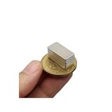 Dünya Magnet 5 Adet 20X10X2 Süper Güçlü Neodyum Mıknatıs Magnet