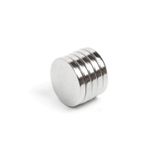 Dünya Magnet 5 Adet - Yuvarlak Neodyum Mıknatıs, 20X2 Mm, Güçlü Magnet