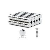 Dünya Magnet 50 Adet 5X3 Mm Yuvarlak Güçlü Neodyum Mıknatıs Çap: 5 Mm X Kalınlık: 3 Mm