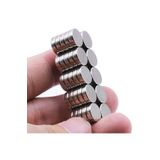 Dünya Magnet 50 Adet, Neodyum Mıknatıs, Güçlü, Yuvarlak Magnet, Çap: 10Mm X Kalınlık: 3Mm