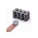 Dünya Magnet 50 Adet, Yuvarlak Mıknatıs, Çok Amaçlı, Süsleme Mıknatısı, 14X3Mm Ferrit Magnet