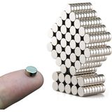 Dünya Magnet 50 Adet - Yuvarlak Neodyum Mıknatıs, 6x3 Mm, Güçlü Magnet, N35 Kalite - Çok Renkli