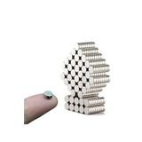 Dünya Magnet 50 Adet - Yuvarlak Neodyum Mıknatıs, 6X3 Mm, Güçlü Magnet, N35 Kalite