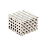 Dünya Magnet 50 Adet - Yuvarlak Neodyum Mıknatıs, 8X1 Mm, Güçlü Magnet, Buzdolabı Magneti Mıknatısı