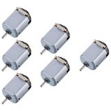 Dünya Magnet 6 Adet Eğitici Deney Motoru 3V - 6V DC Mini Motor - Elektrik Motoru - ÜCRETSİZ KARGO