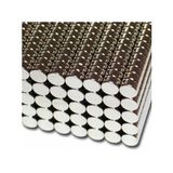Dünya Magnet 6 mm x 3 mm Yuvarlak Güçlü Neodyum Mıknatıs (50'li Paket)