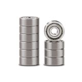 Dünya Magnet 624zz Mikro Rulman, 5 Adet, Çok Amaçlı Bilya, Metal Mühürlü, 3d Yazıcı Rulmanı, (4X13X5 MM)