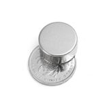 Dünya Magnet Çap 20MM x Kalınlık 10MM Yuvarlak Güçlü Neodyum Mıknatıs