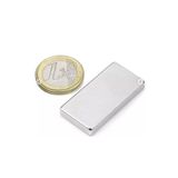 Dünya Magnet Çok Güçlü 40Mm X 25Mm X 5Mm Köşeli Süper Güçlü Neodyum Mıknatıs