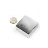 Dünya Magnet Çok Güçlü Neodyum Mıknatıs, 50Mm X 50Mm X 25Mm Büyük Mıknatıs