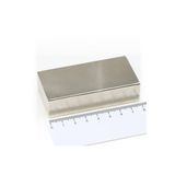 Dünya Magnet Çok Güçlü Neodyum Mıknatıs, Büyük Boy - 80Mm X 40Mm X 20Mm