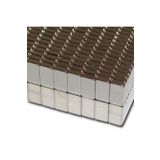 Dünya Magnet Dikdörtgen Neodyum Mıknatıs 10X5X1,5 Mm (10 Adet), Güçlü Magnet