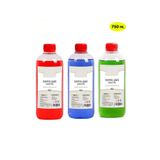 Dünya Magnet Kandil Yağı, 3''Lü Set, Yeşil Kırmızı Mavi, Iç Mekan Herbiri 3X250 Ml. Toplam 750 Ml.