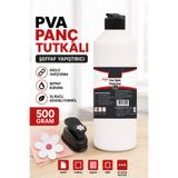 Dünya Magnet Kandillo Panç Tutkalı, 500 Gr, Şeffaf Punch Tutkal, Yapıştırıcı