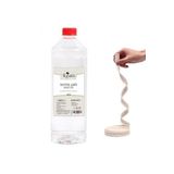 Dünya Magnet Kandillo Şeffaf Kandil Yağı İç Mekan 1 Lt + 50Cm Fitil