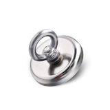 Dünya Magnet Magnet Fishing Neodyum Pot Mıknatıs, Çap 42MM, Kurtarma Mıknatısı