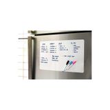 Dünya Magnet Magnetli Kalemli Buzdolabı Notluk 50X60 Cm - Magnet Planlayıcı Buzdolabı Not Panosu 2 K