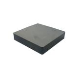 Dünya Magnet Mıknatıs, 100Mm X 100Mm X 20Mm Büyük Güçlü Ferrit Kömür Seramik Magnet Mıknatıs